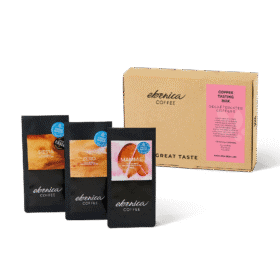 Coffee tasting box Decaffeinated coffees